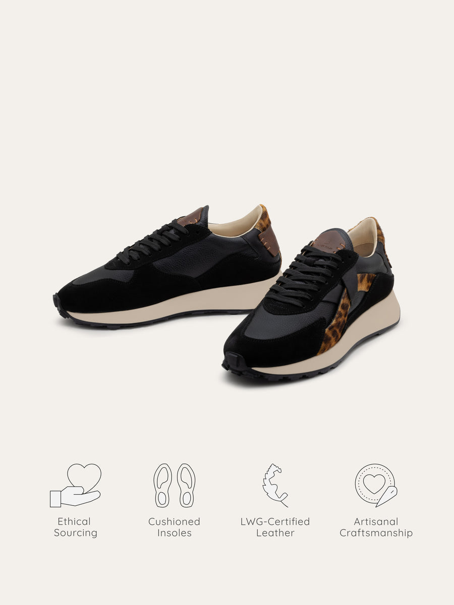 Arbi Sleek Sneaker - Leopard