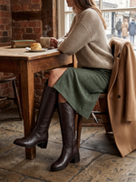 Maple Knee Boot - Chocolate