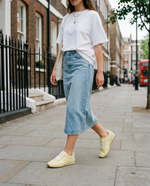 Willow All Day Trainers - Butter Yellow