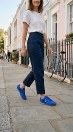 Willow All Day Trainers - Cobalt Blue