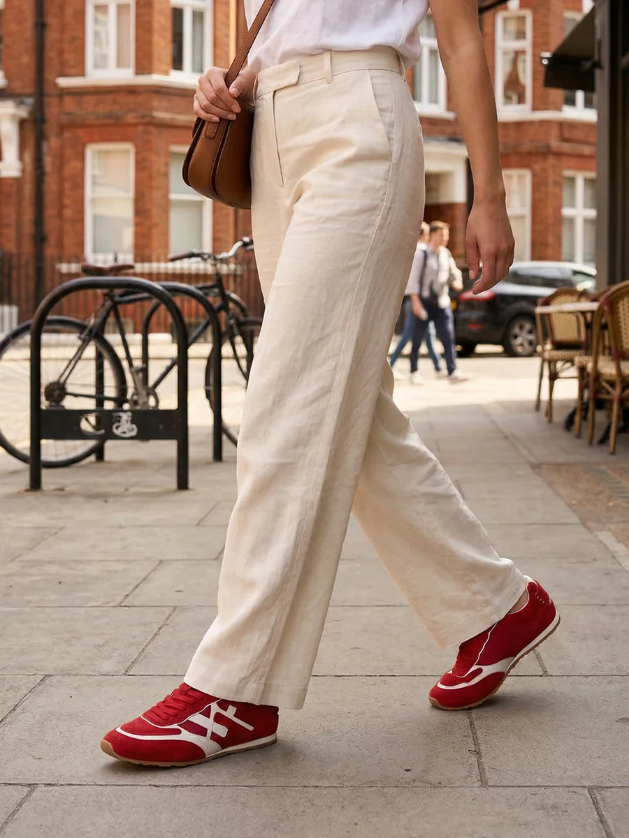 Willow All Day Trainers - Salsa Red