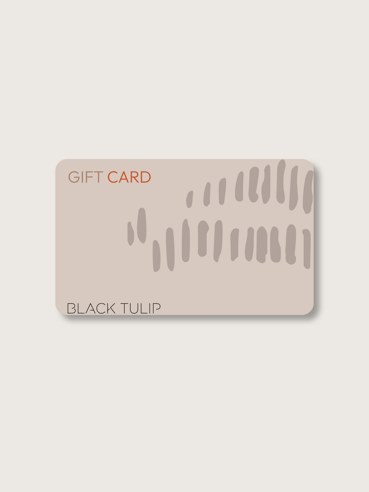 Black Tulip Gift Card