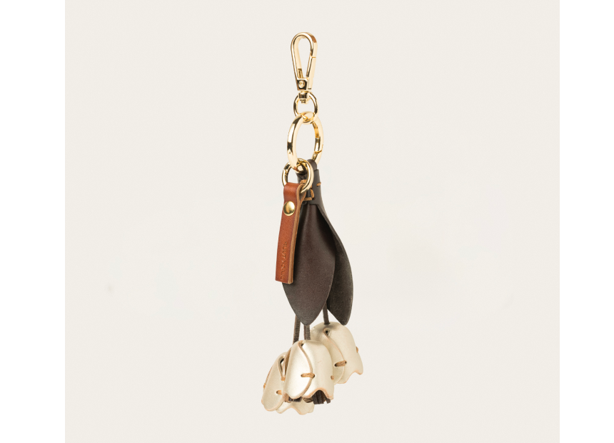 Hazel Keyring - Gold