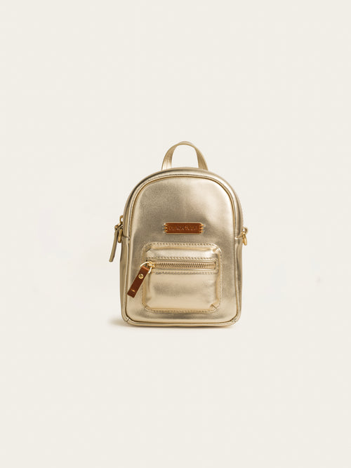 Mini Backpacks for Women Available in Tan Black Gold Colours Black Tulip