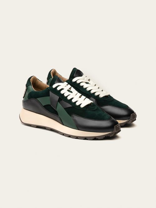 Arbi Sleek Sneaker - Forest Green